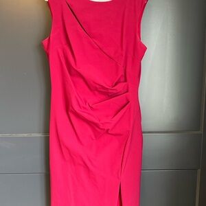 Elegant Red Sleeveless Dress